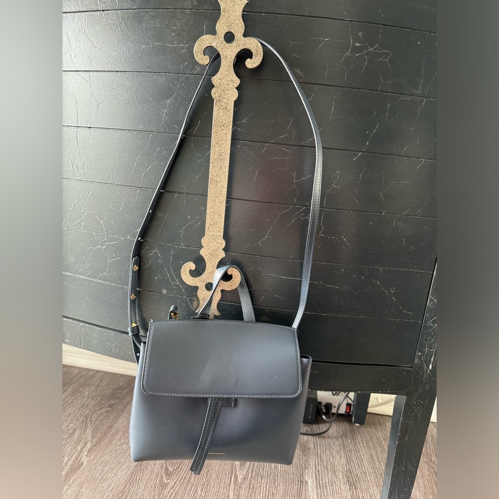Mansur Gavriel Mini Soft Lady Bag in Navy